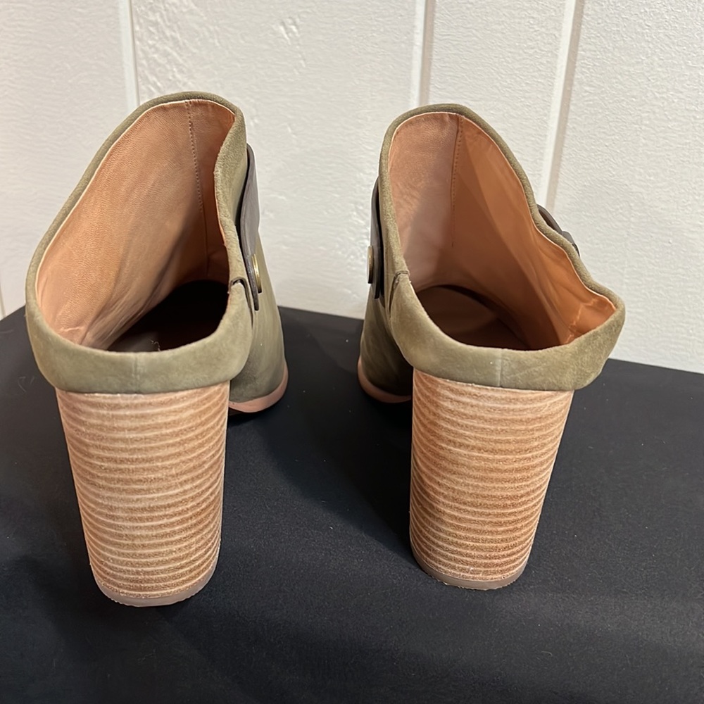 Linea Paolo Logan Green Burnished & Nubuck Leather Bootie - Picture 5 of 9
